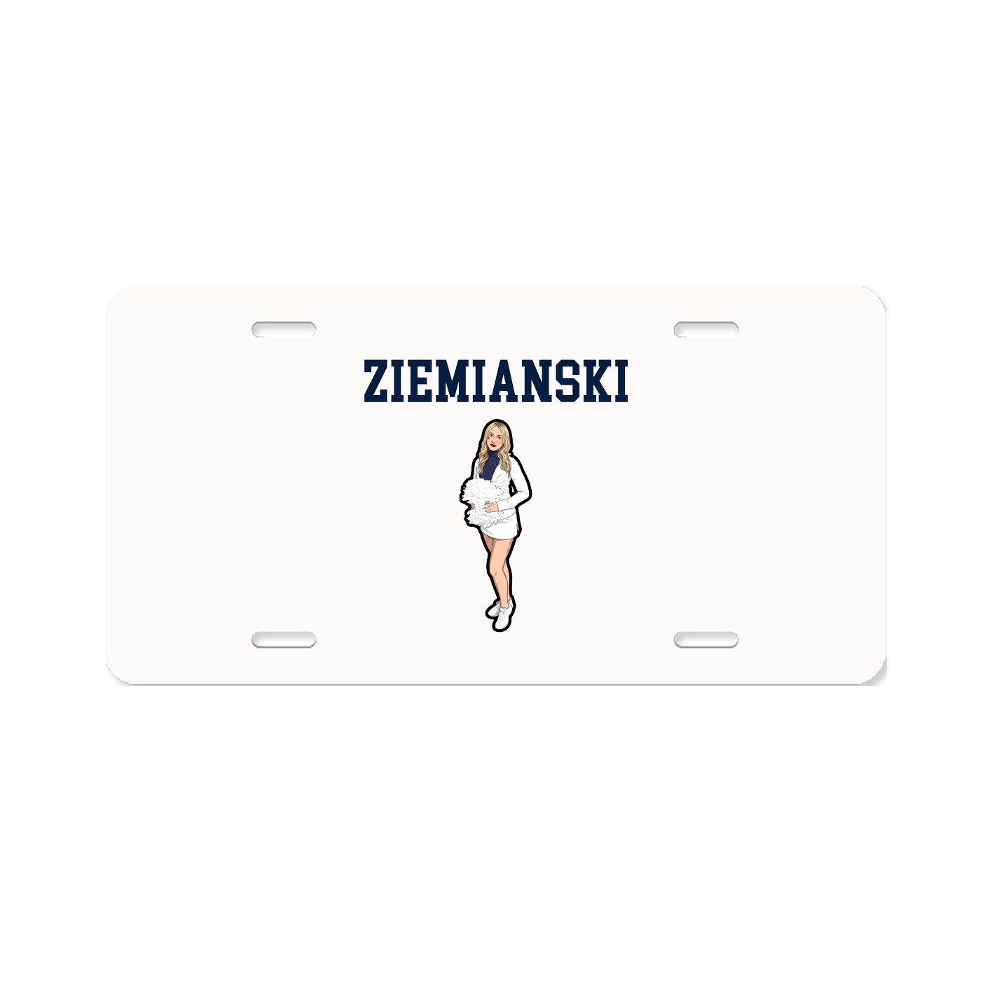 License Plate — Shirsey in Classic