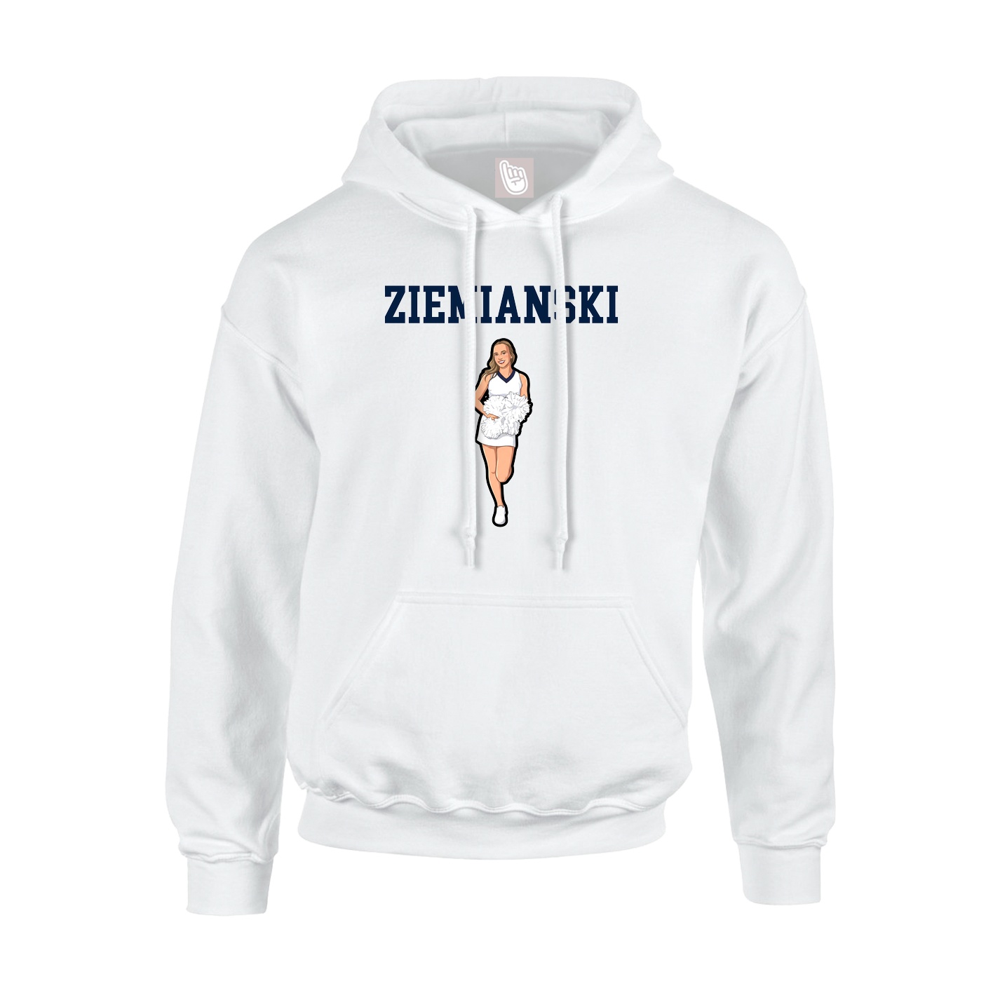 Youth Hoodie — Shirsey in White