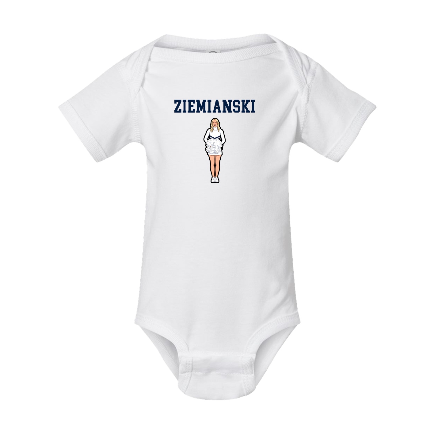 Baby Onesie — Shirsey in White