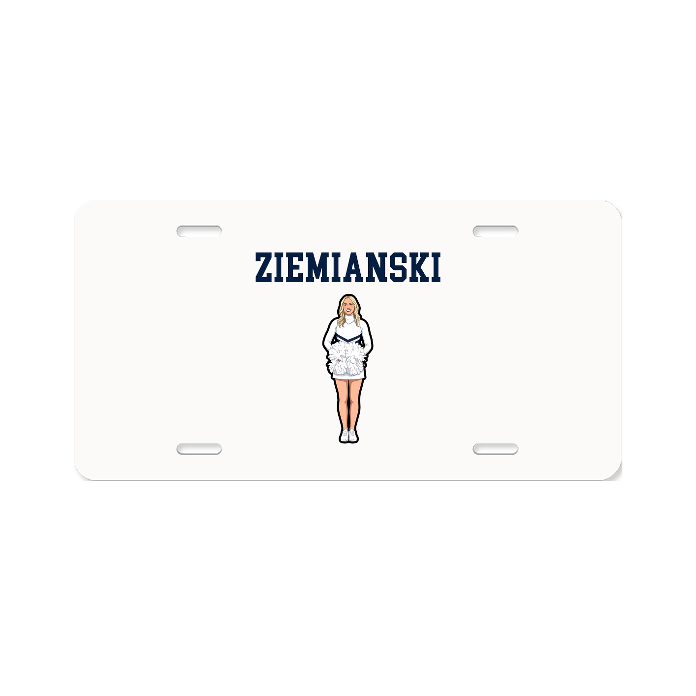 License Plate — Shirsey in Classic