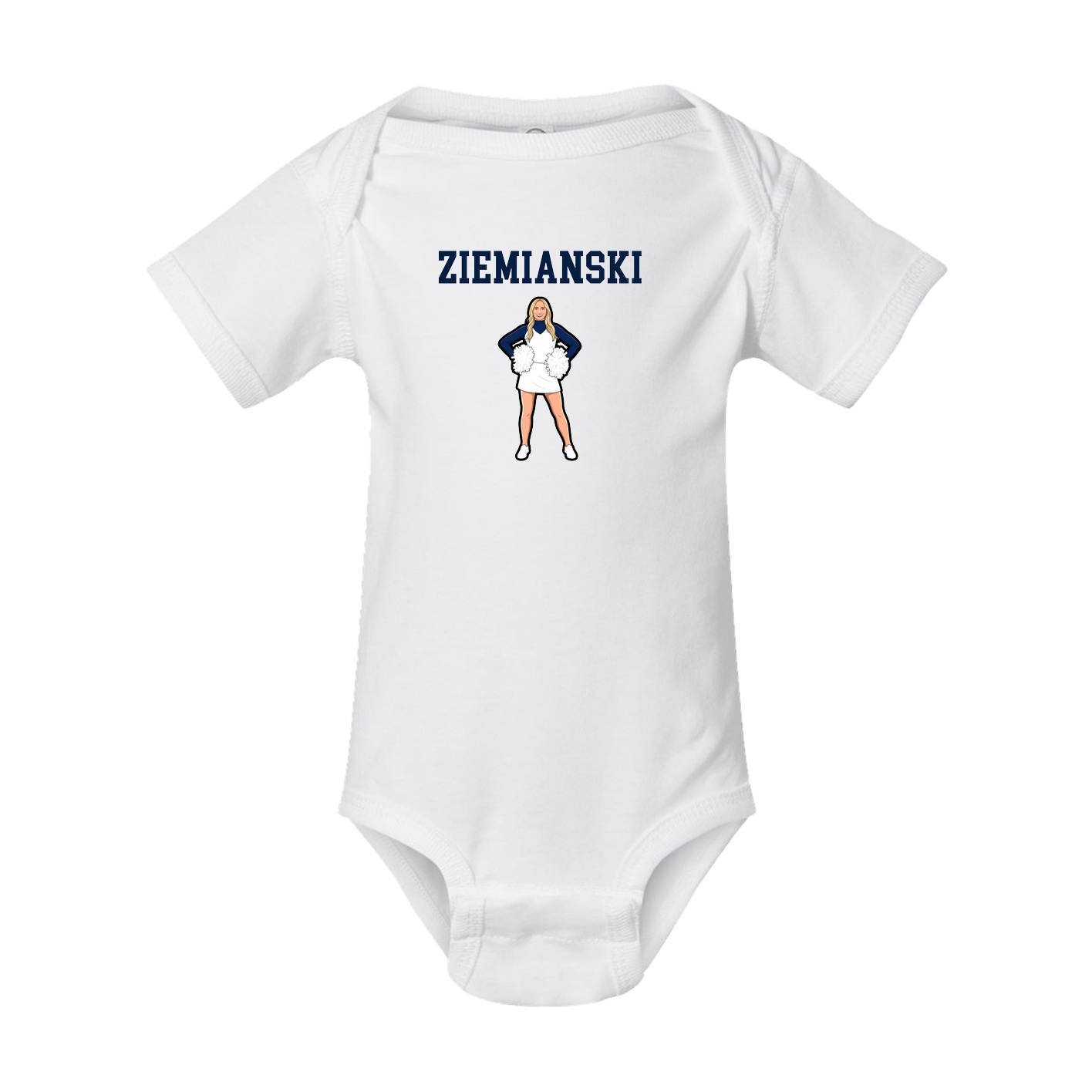 Baby Onesie — Shirsey in White