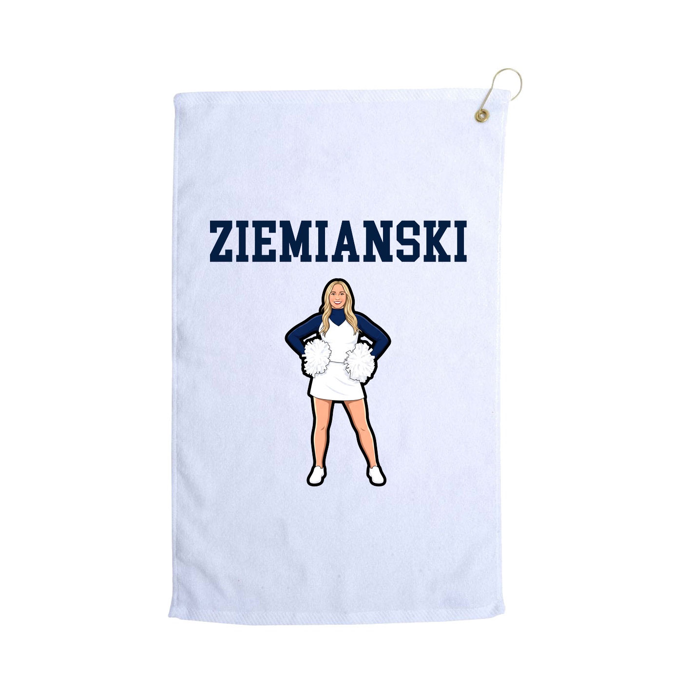 Golf Towel — Shirsey in White