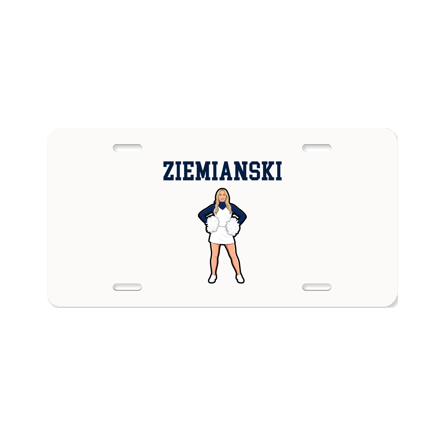 License Plate — Shirsey in Classic