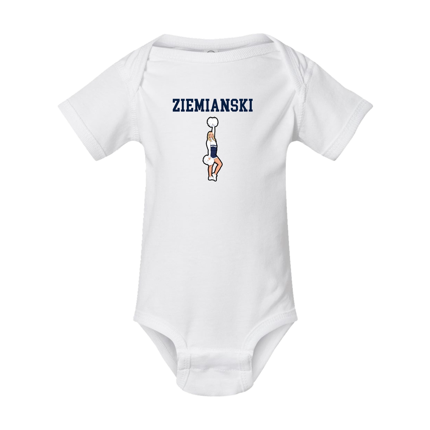 Baby Onesie — Shirsey in White