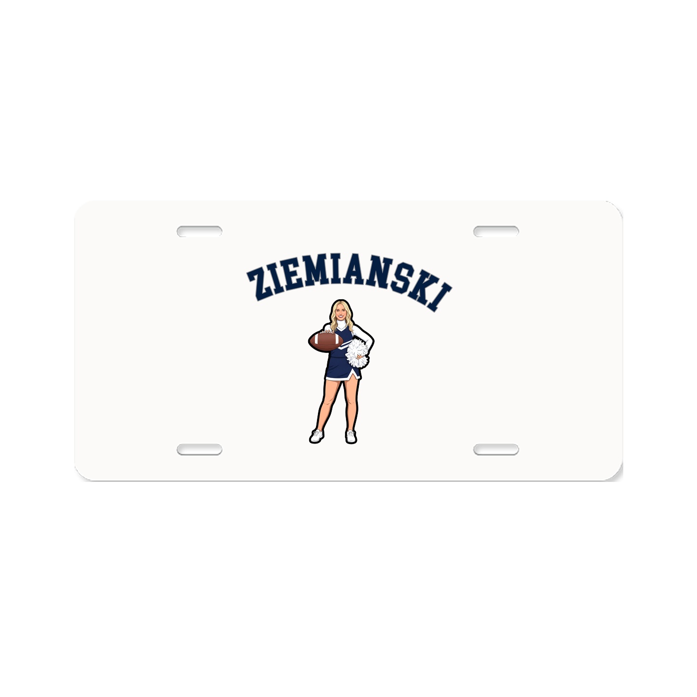 License Plate — Shirsey Arch in Classic