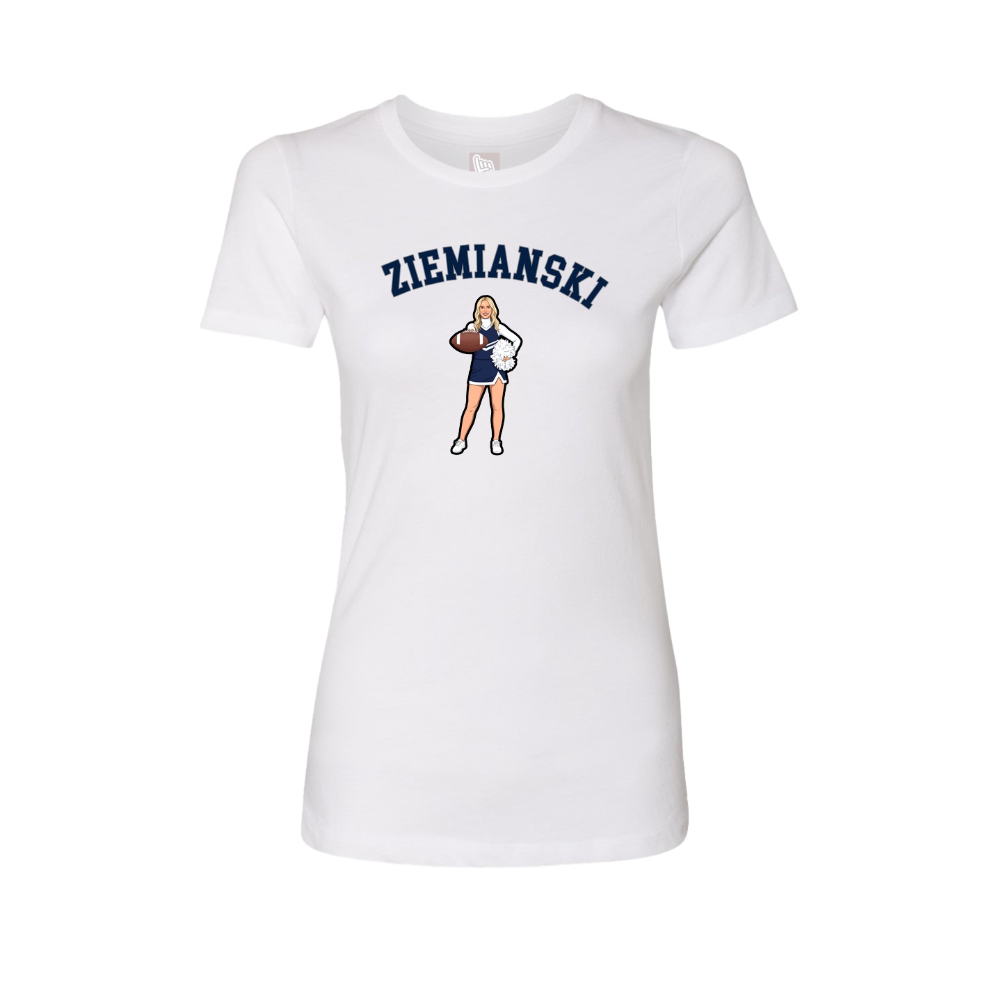 Womens Tee — Shirsey Arch in White