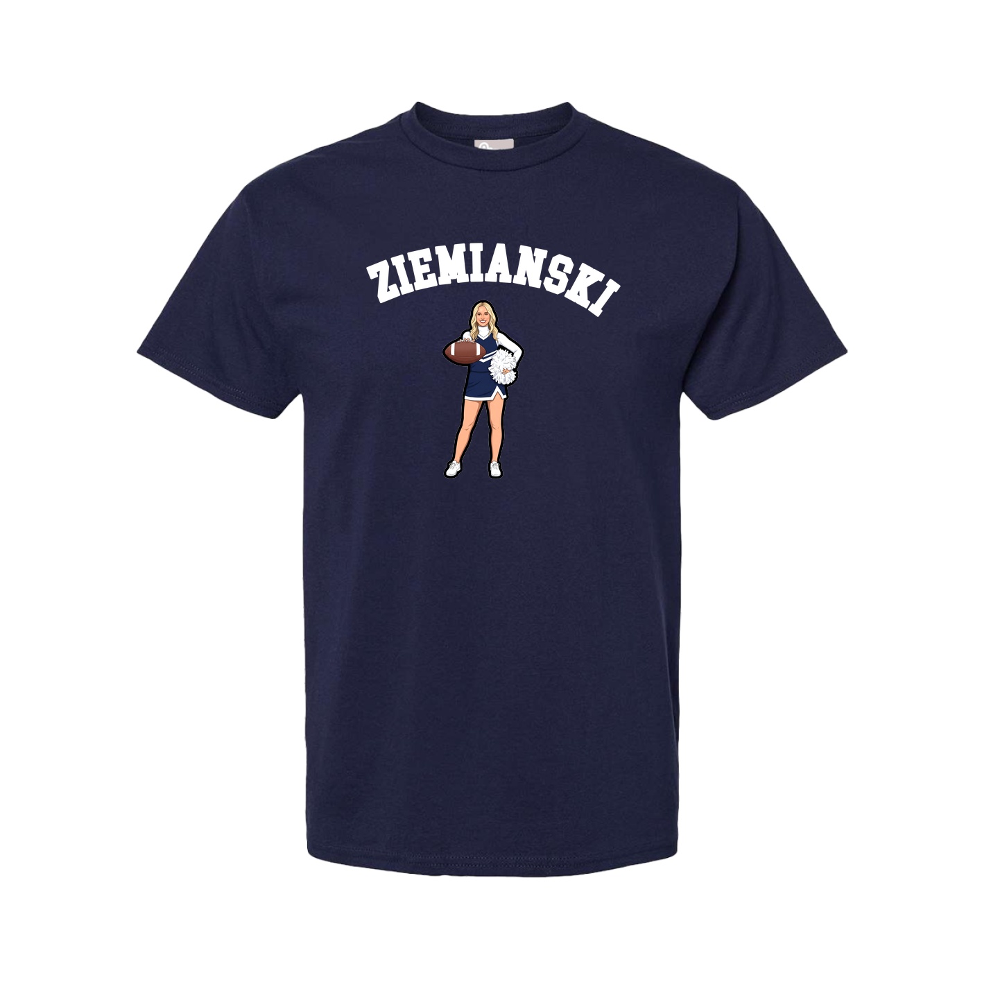 Youth Tee — Shirsey Arch in Navy