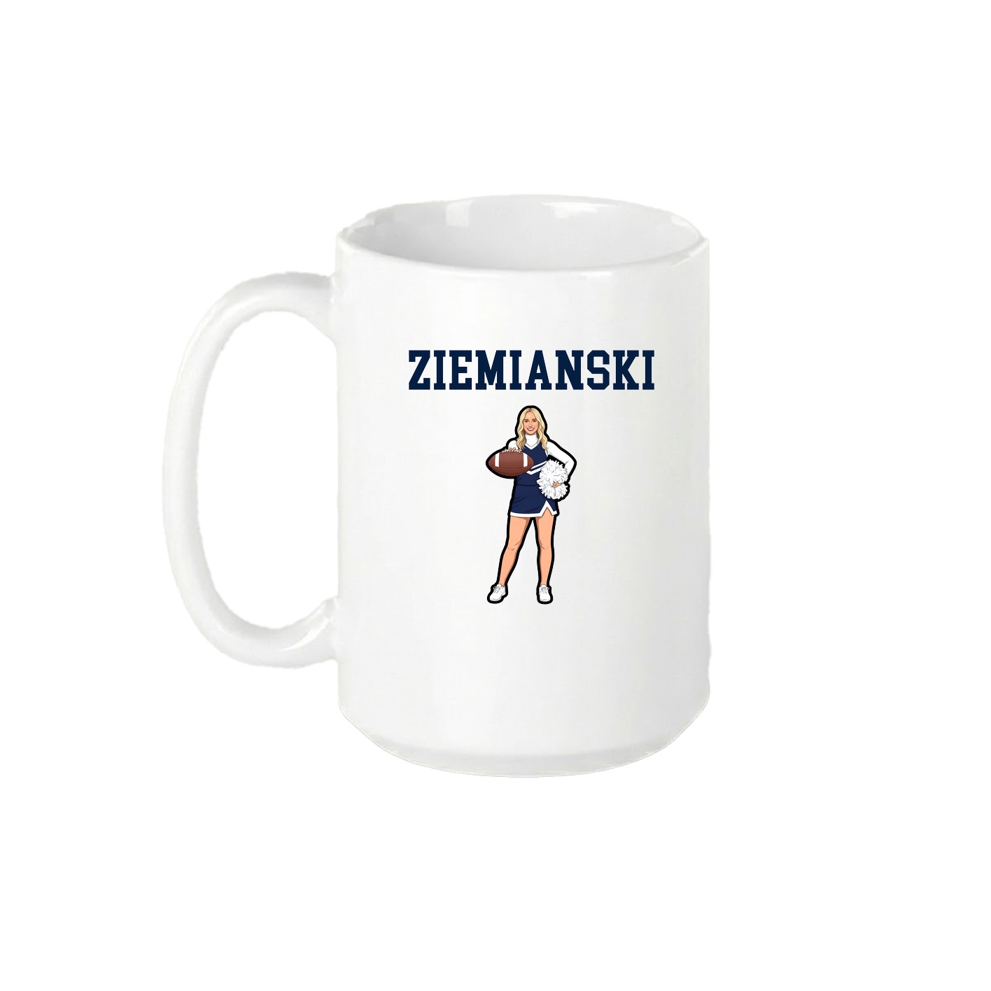 15oz Coffee Mug — Shirsey in White