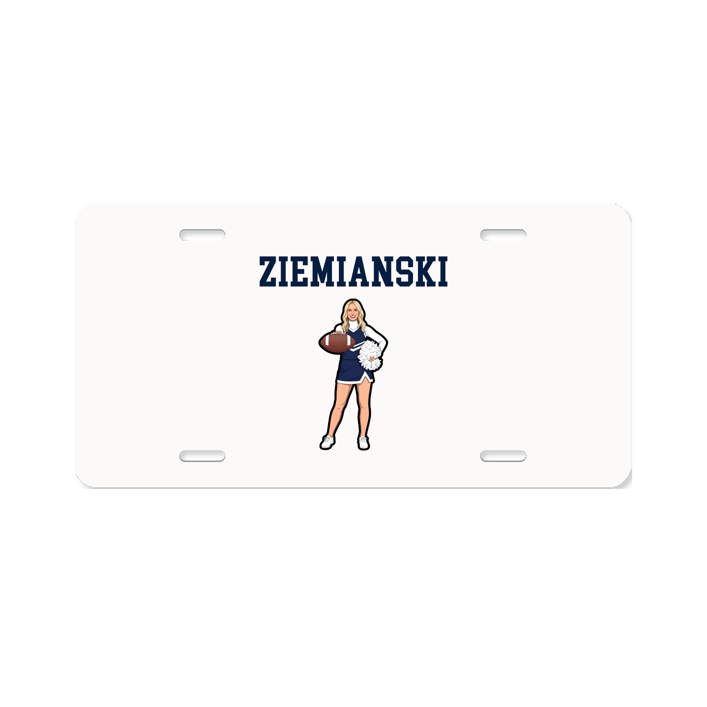 License Plate — Shirsey in Classic