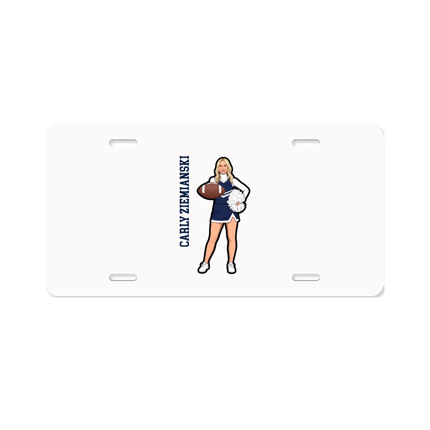 Aluminum License Plate