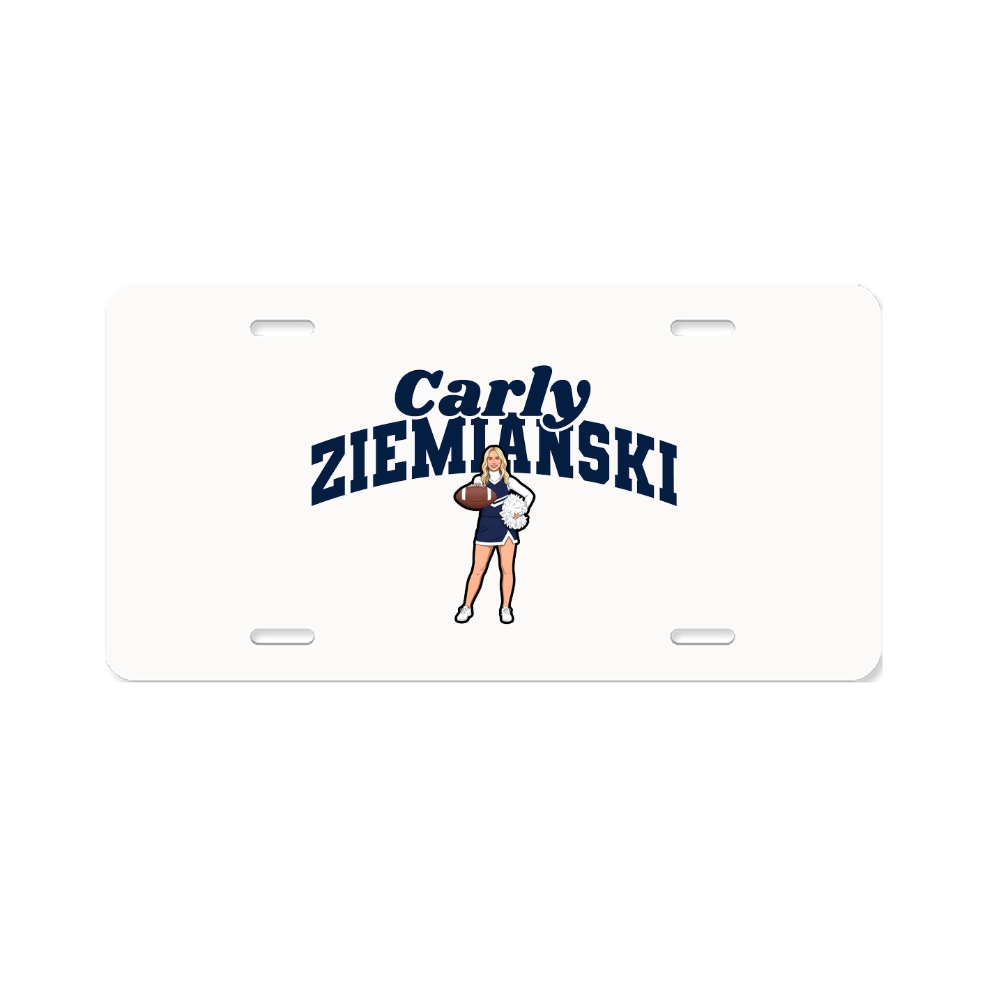License Plate — Signature Arch in Classic