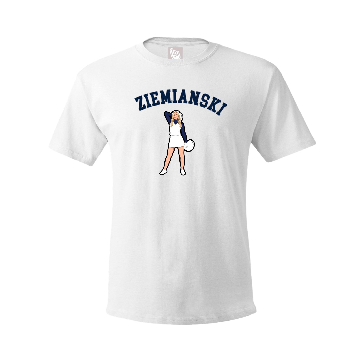 Youth Tee — Shirsey Arch in White