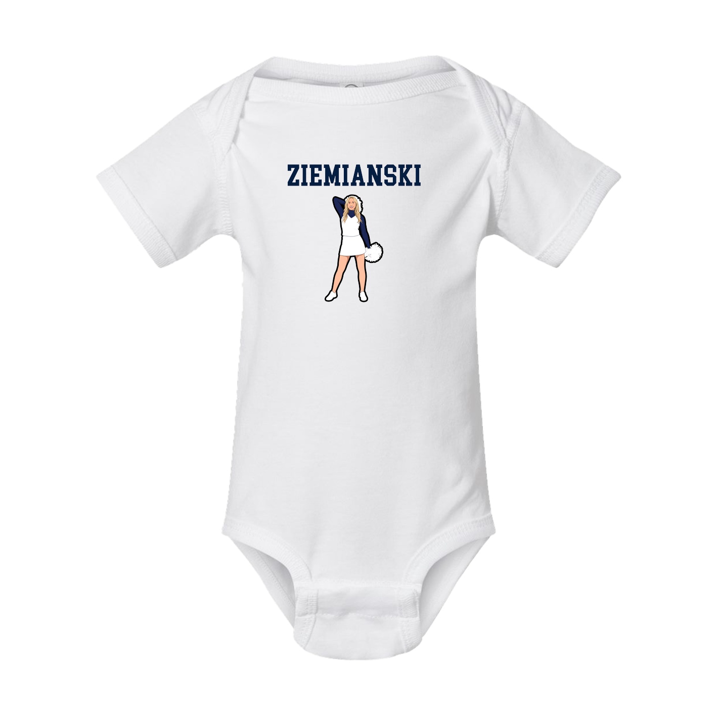 Baby Onesie — Shirsey in White