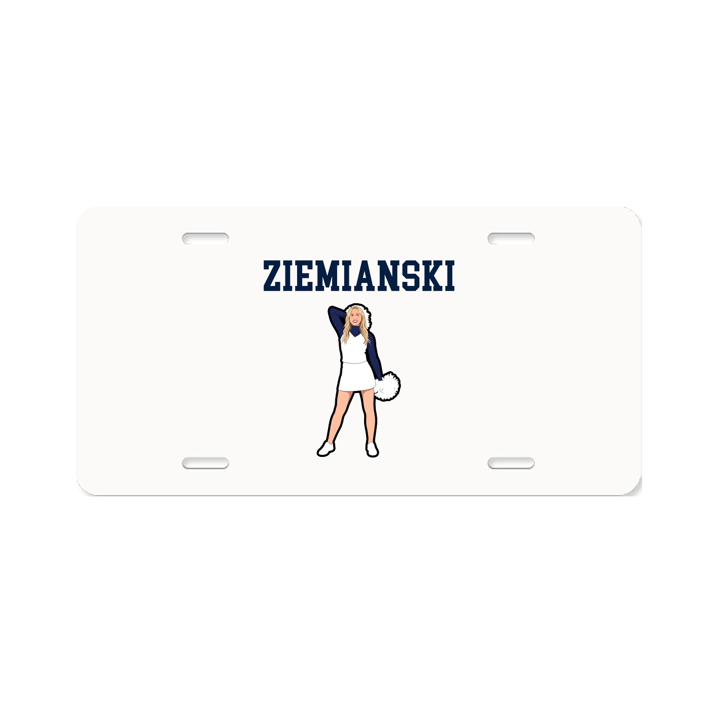License Plate — Shirsey in Classic