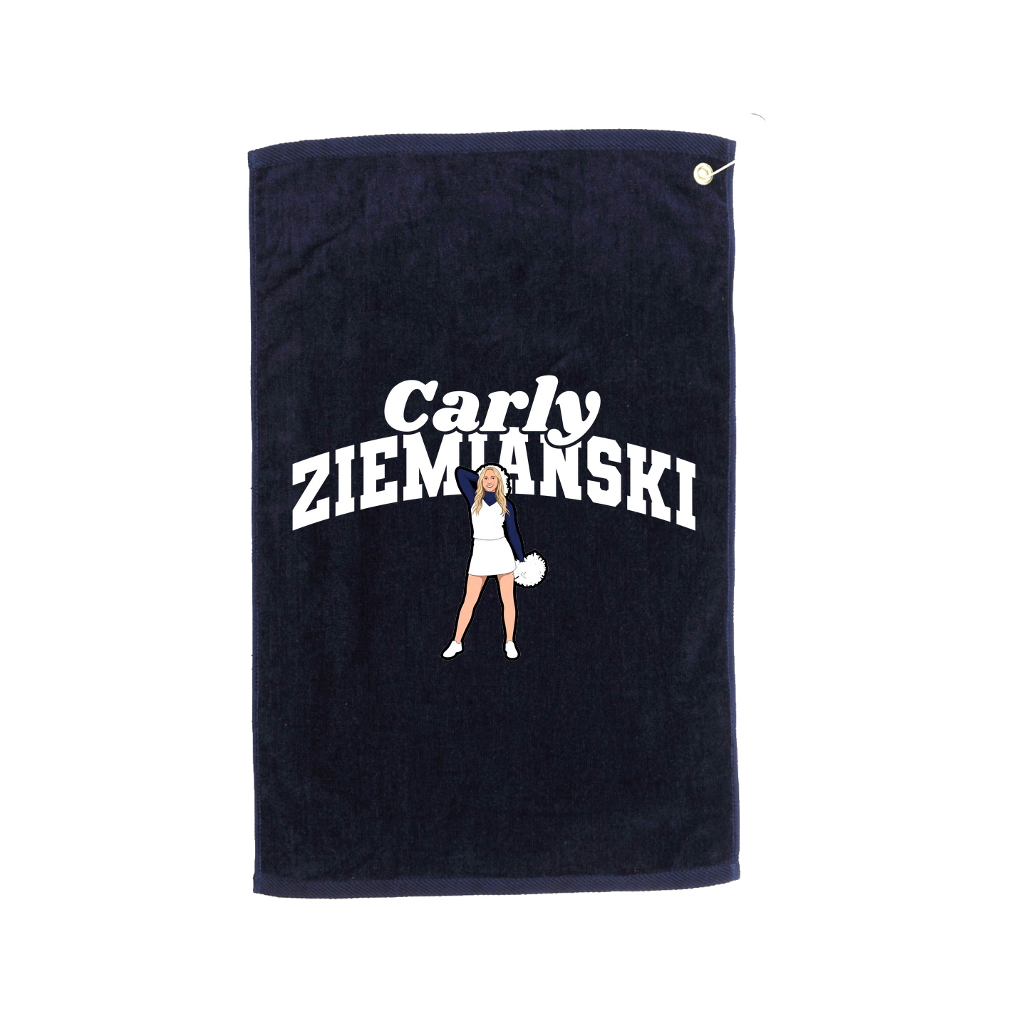 Golf Towel — Signature Arch in Navy