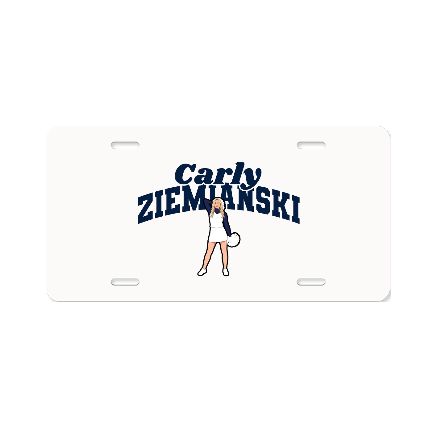 License Plate — Signature Arch in Classic