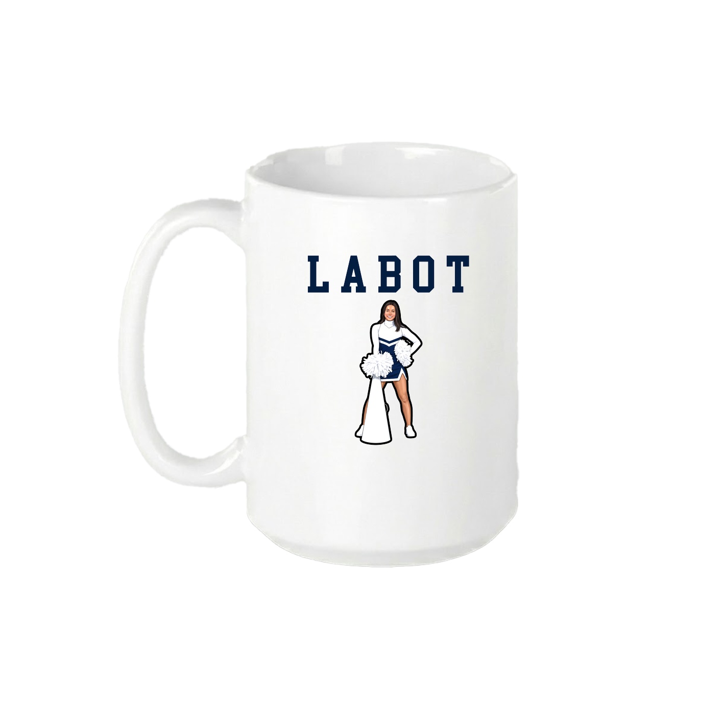 15oz Coffee Mug — Shirsey in White