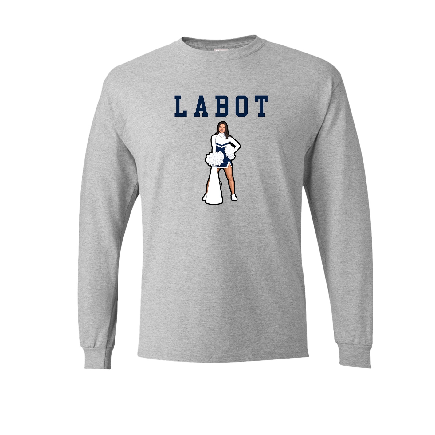 Long Sleeve Tee — Shirsey in Grey