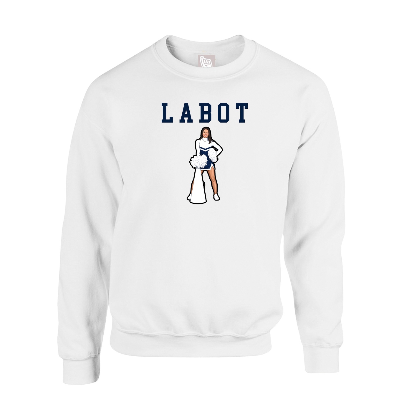 Fleece Crew — Shirsey in White