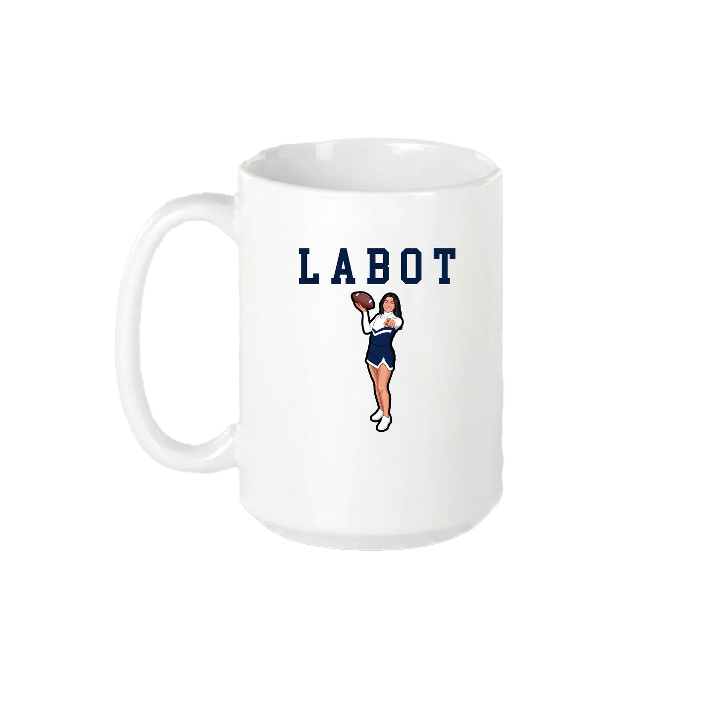 15oz Coffee Mug — Shirsey in White