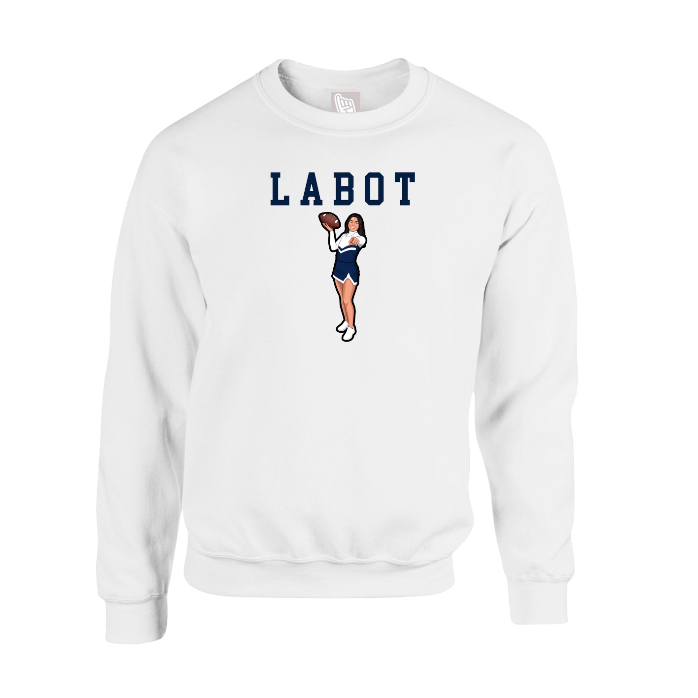 Fleece Crew — Shirsey in White