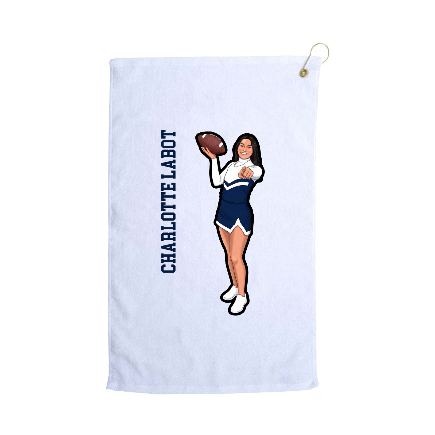 Terry Velour Golf Towel