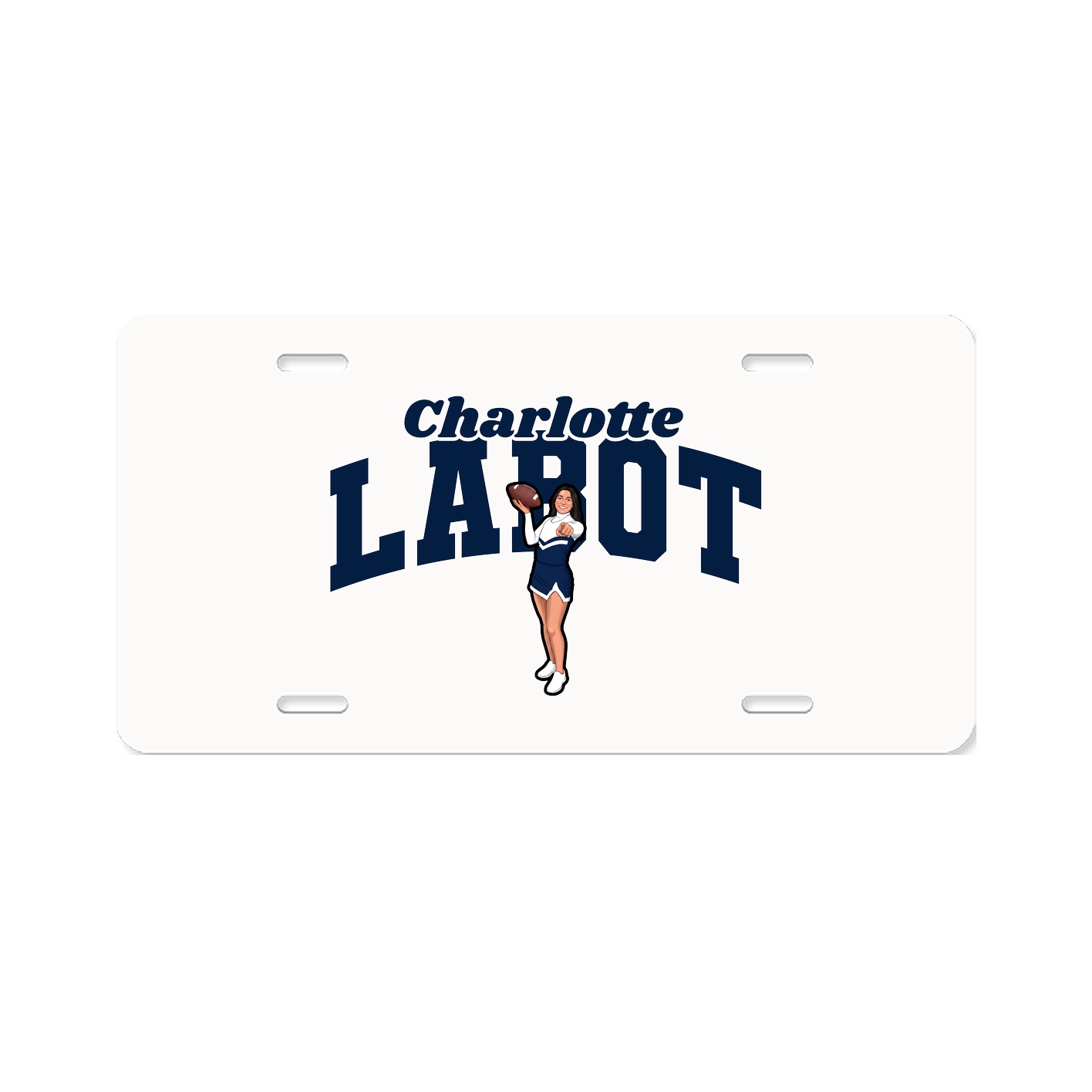 License Plate — Signature Arch in Classic