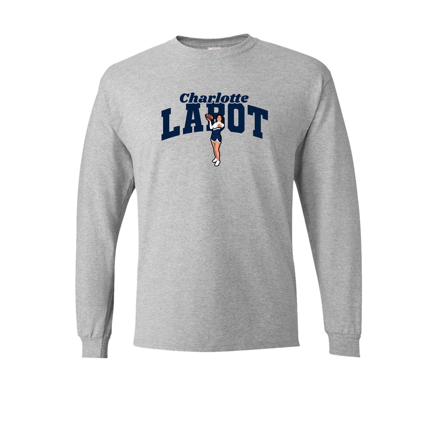 Long Sleeve Tee — Signature Arch in Grey