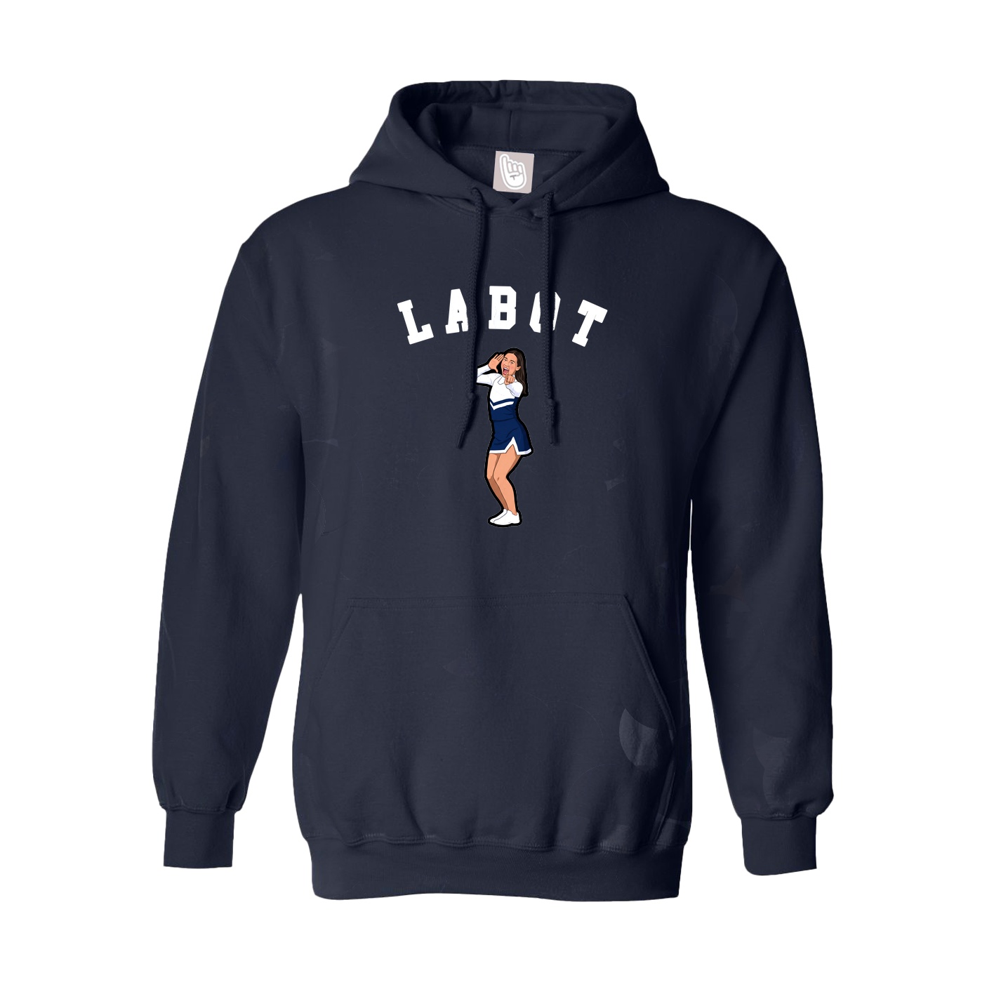 Youth Hoodie — Shirsey Arch in Navy