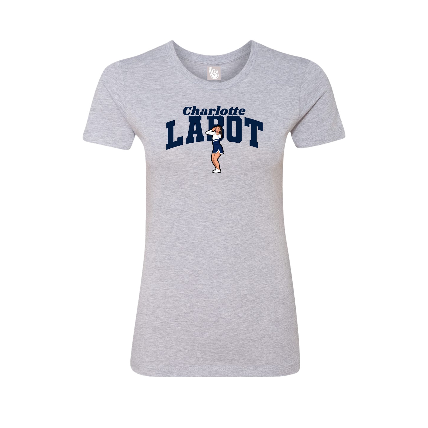 Womens Tee — Signature Arch in Grey