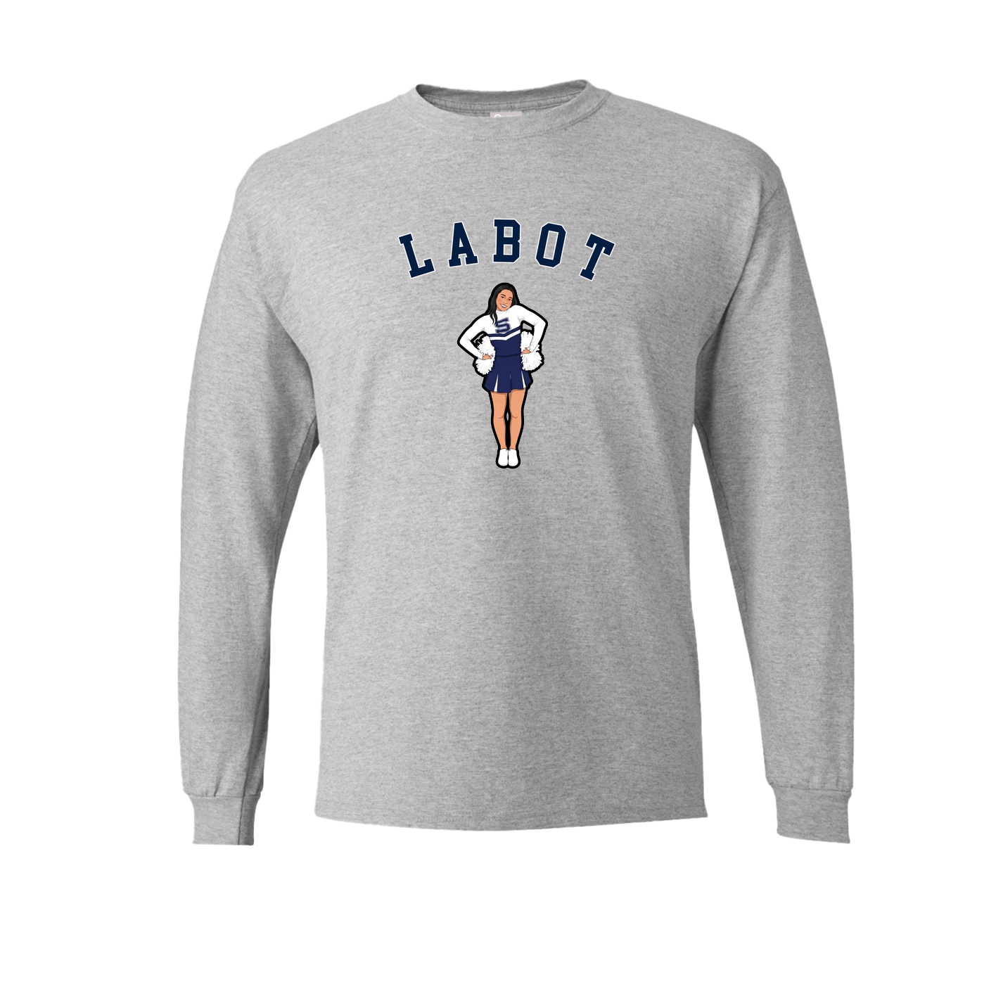Long Sleeve Tee — Shirsey Arch in Grey