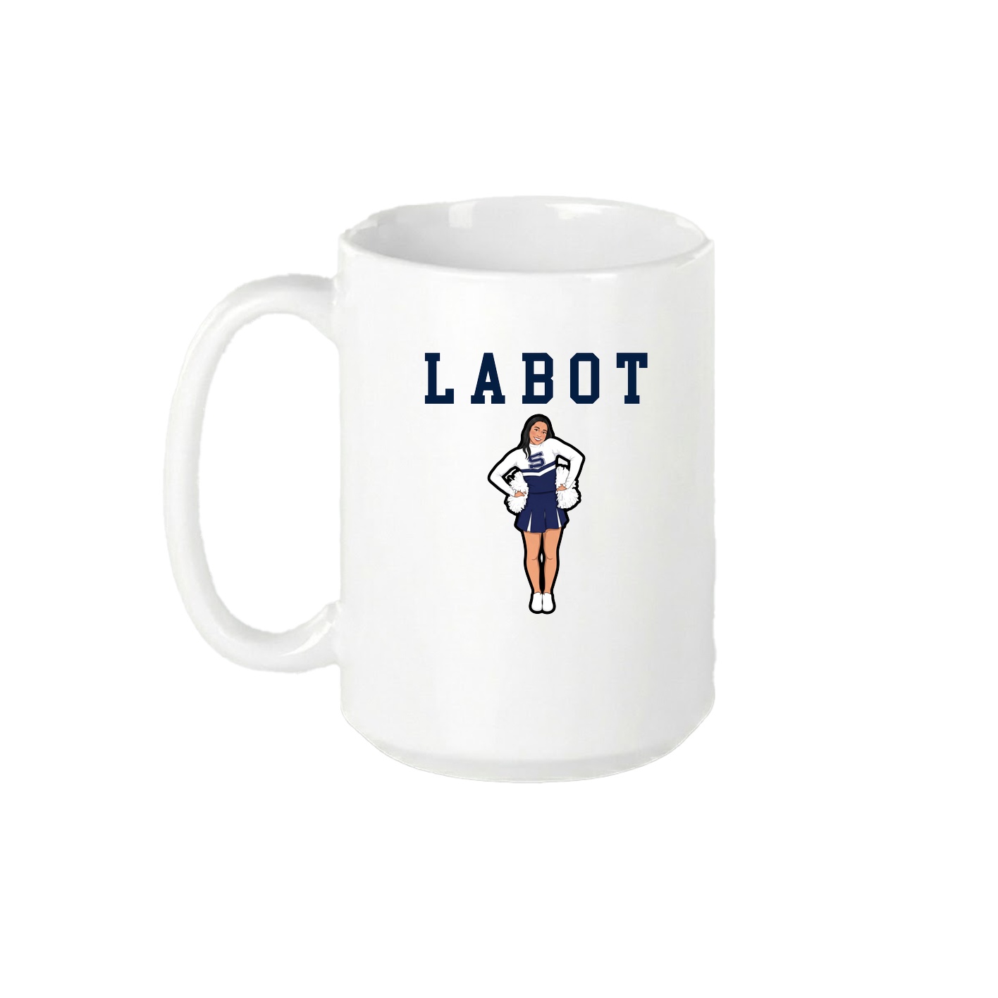 15oz Coffee Mug — Shirsey in White