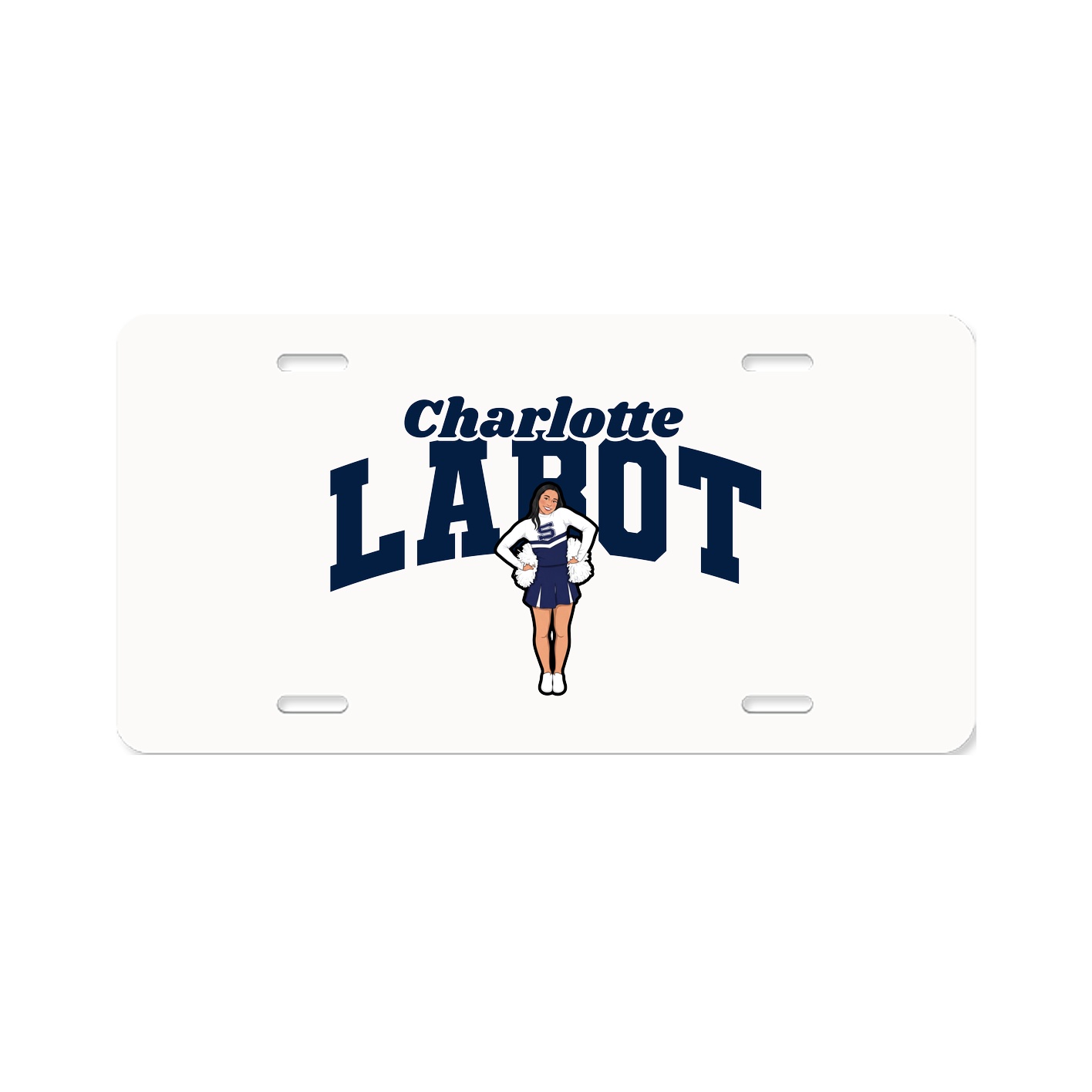 License Plate — Signature Arch in Classic