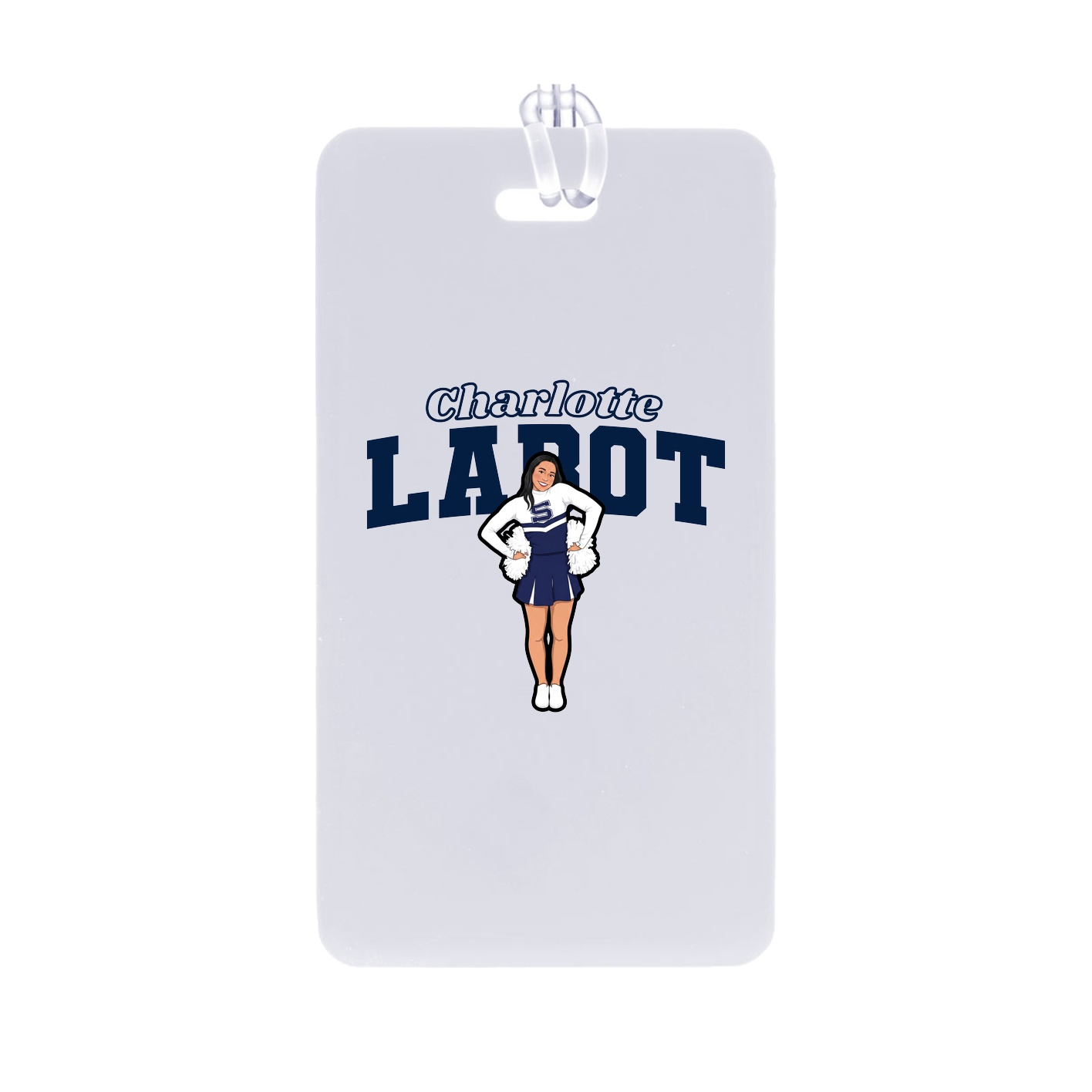 Bag Tag — Name Arch in Classic