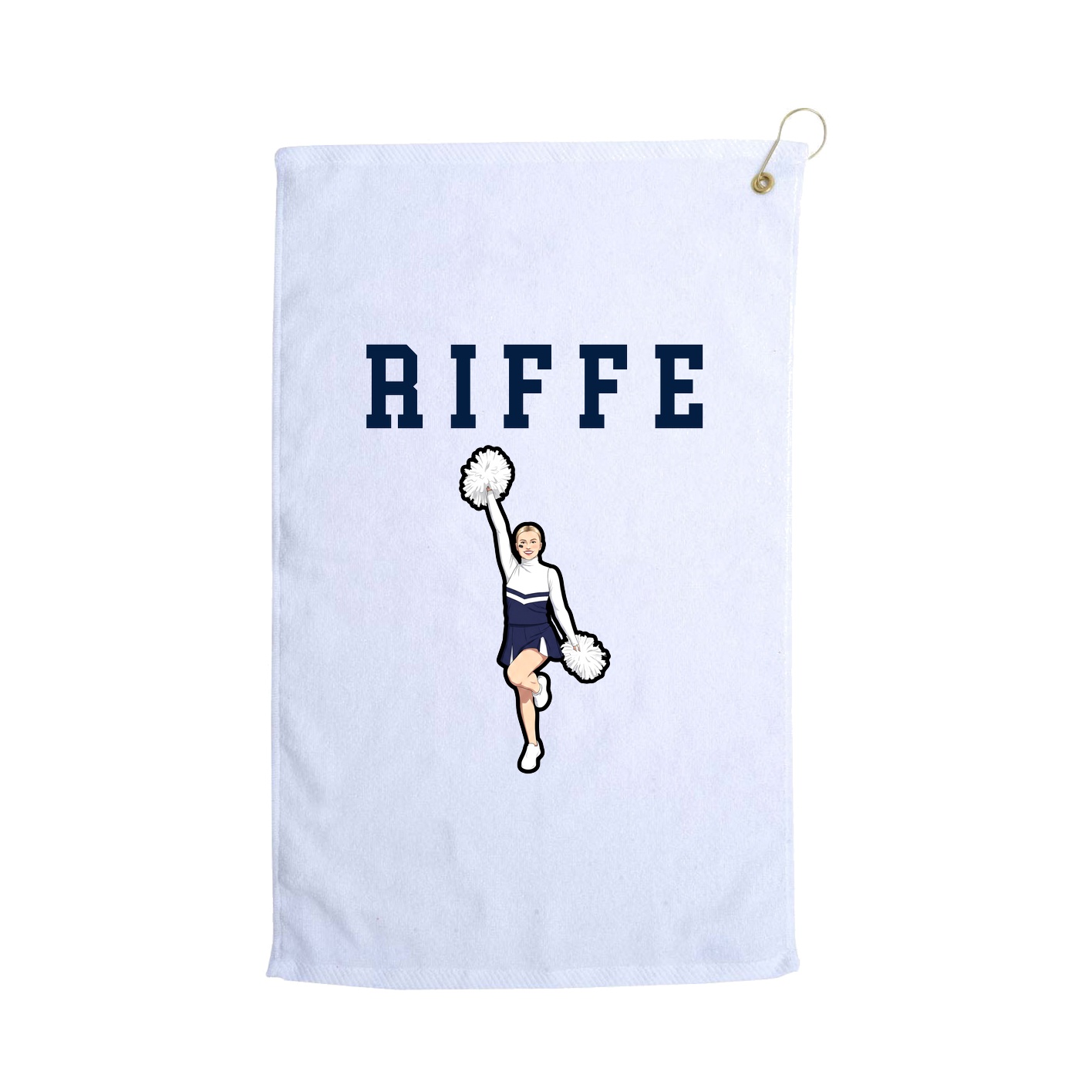Golf Towel — Shirsey in White
