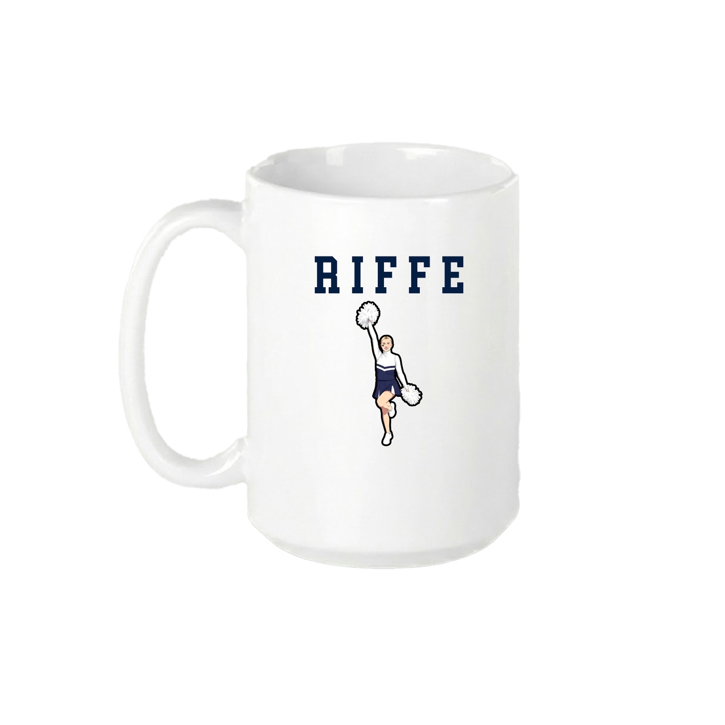 15oz Coffee Mug — Shirsey in White