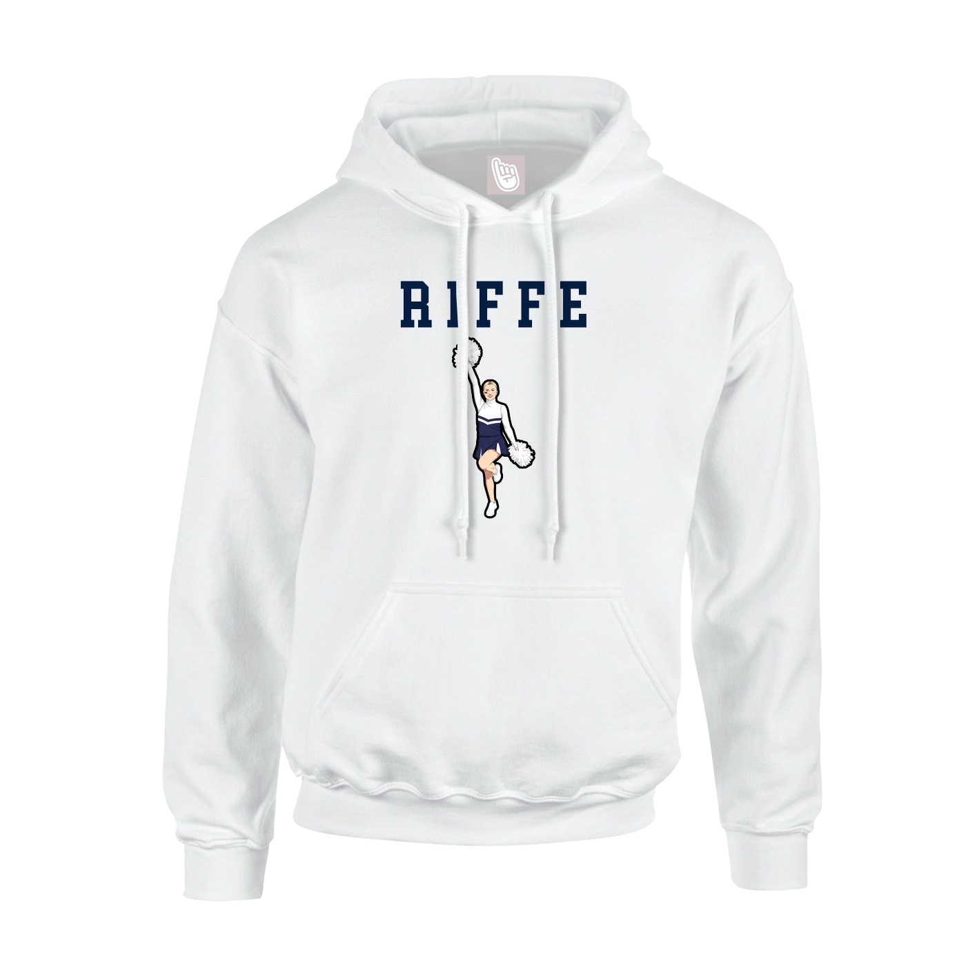 Youth Hoodie — Shirsey in White
