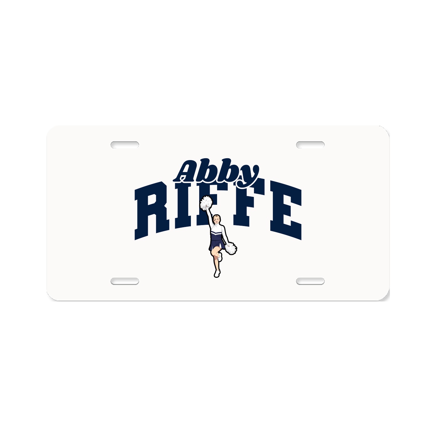 License Plate — Signature Arch in Classic