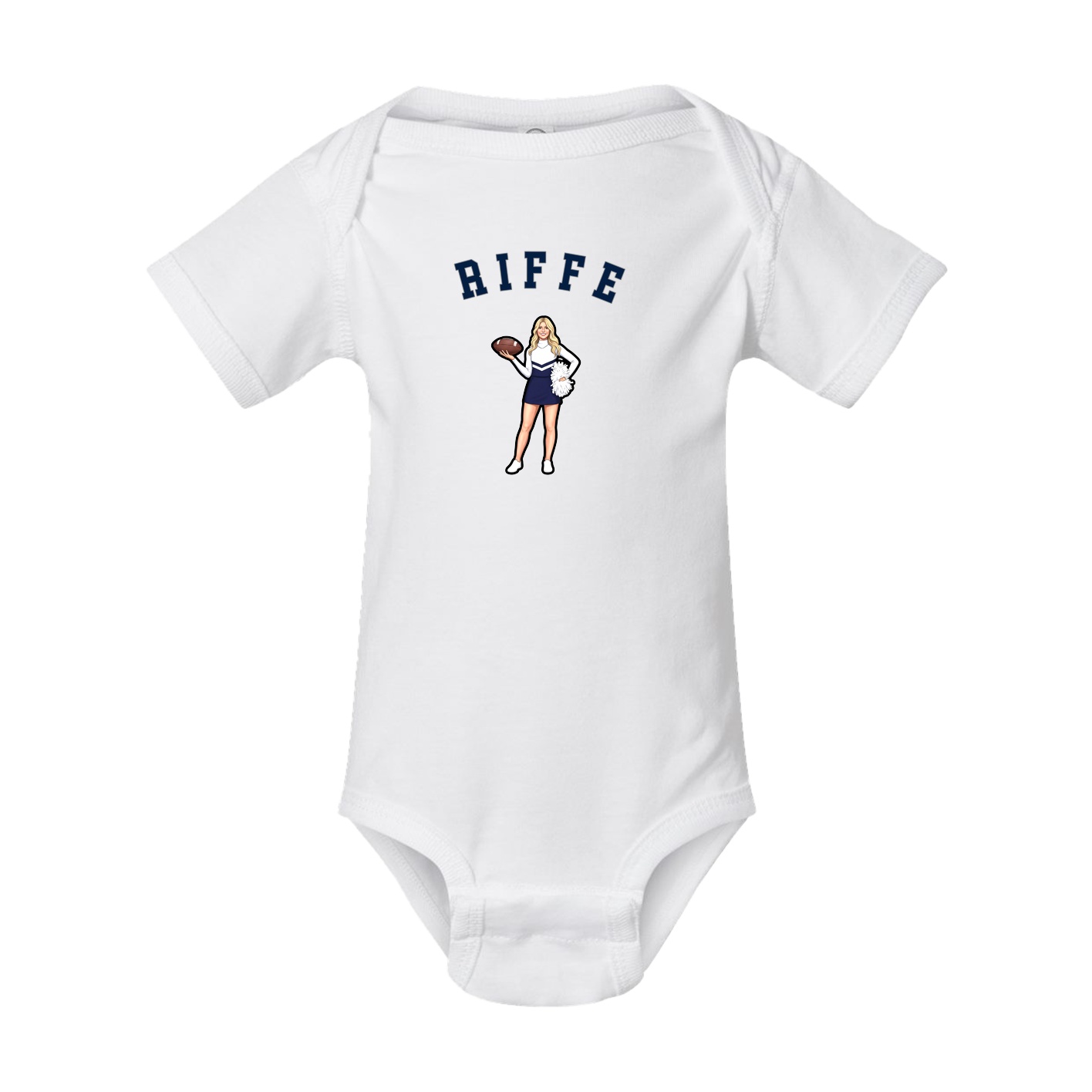 Baby Onesie — Shirsey Arch in White