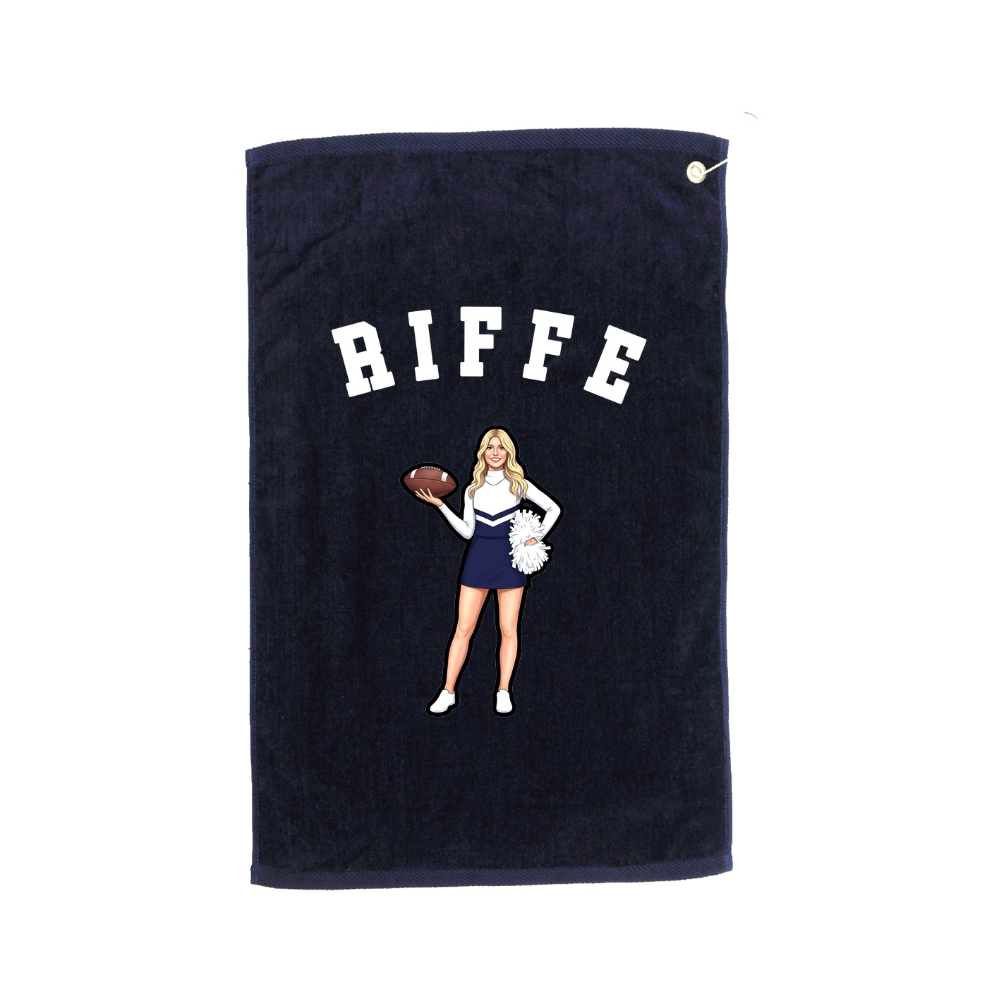 Golf Towel — Shirsey Arch in Navy