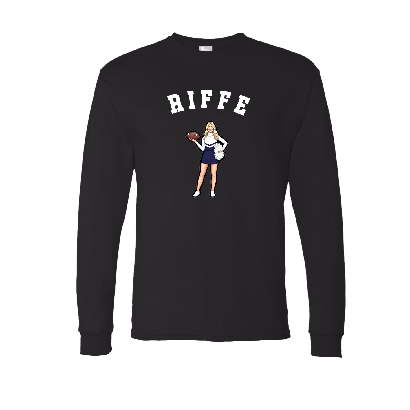 Long Sleeve Tee — Shirsey Arch in Black
