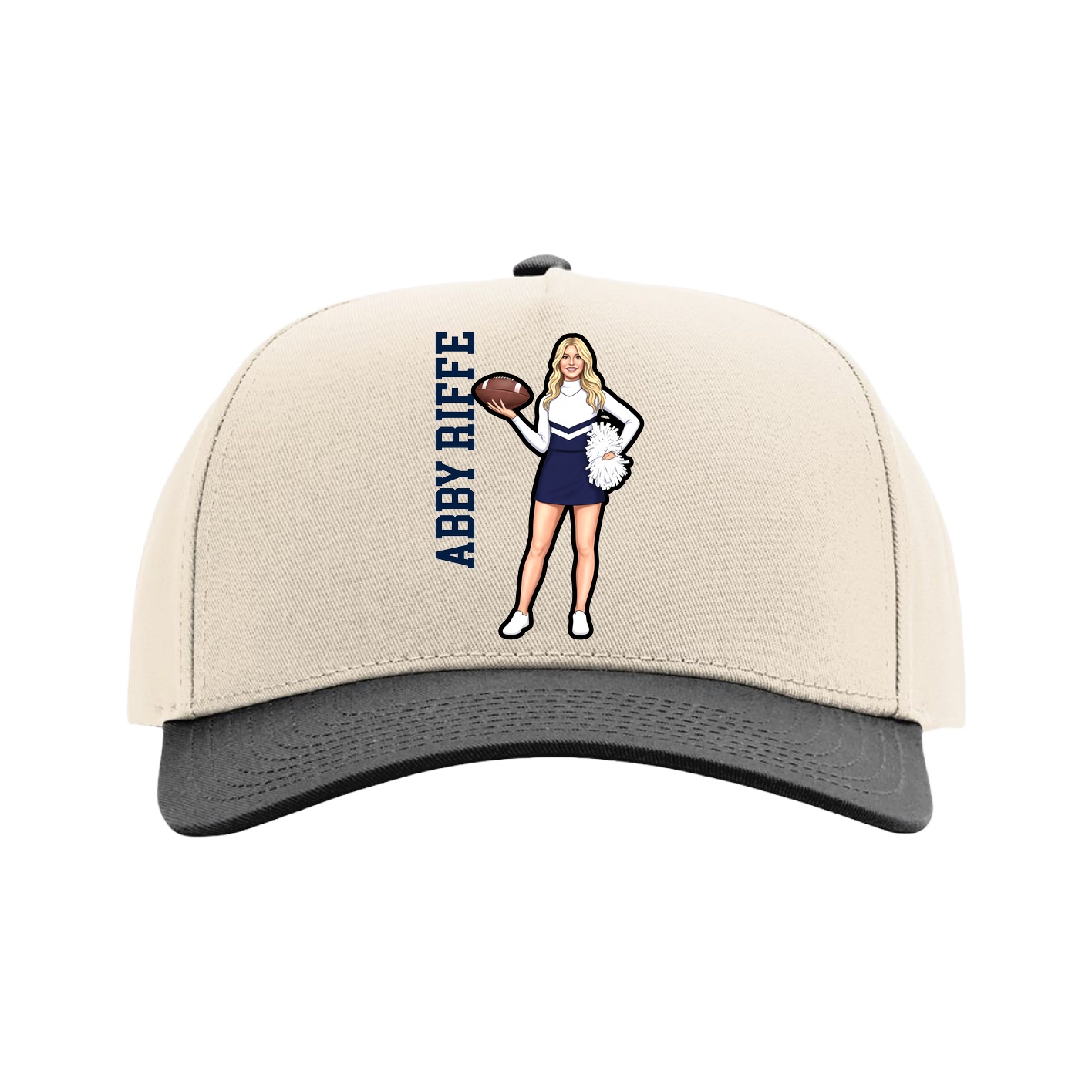 Full Fabric Five-Panel Champ Cap