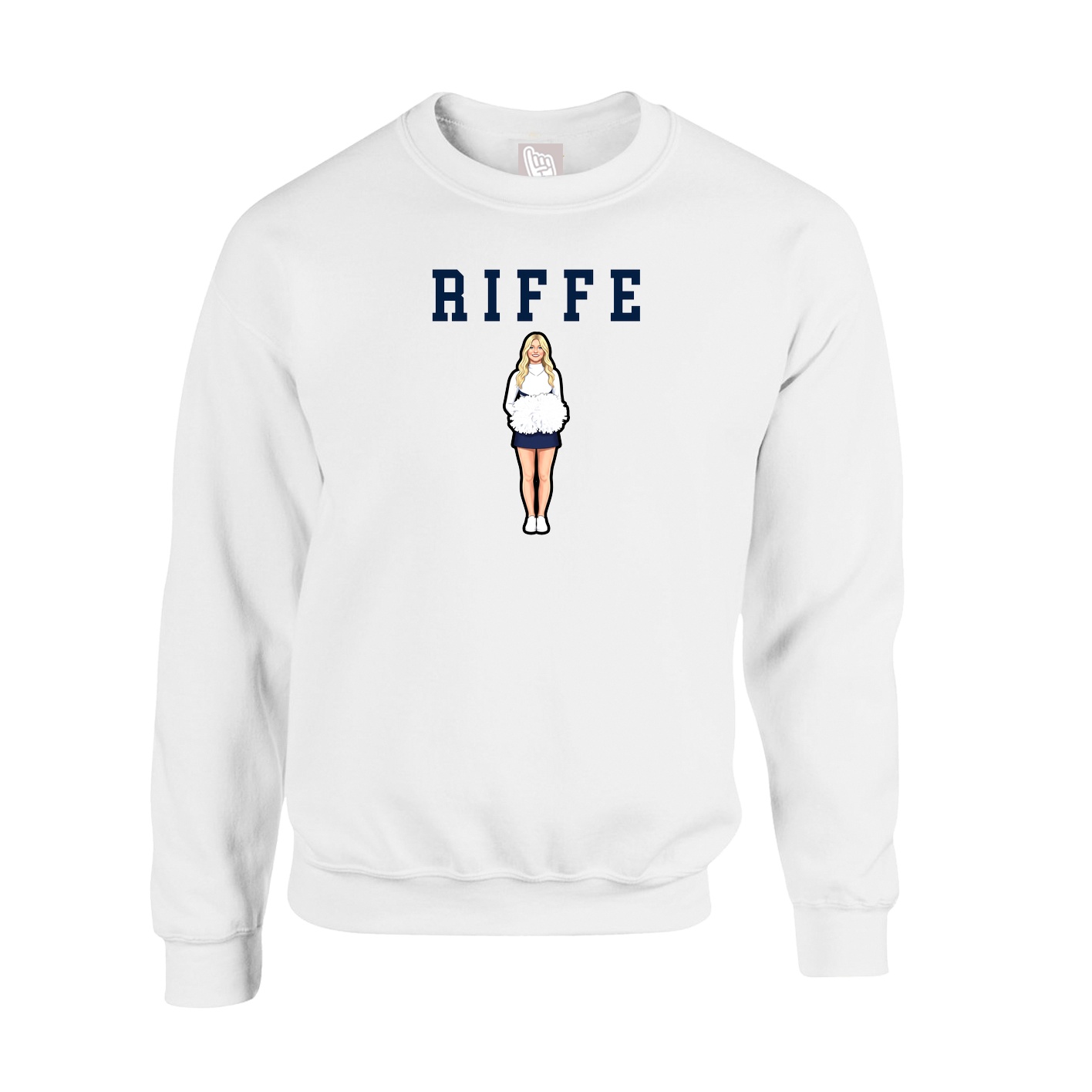Fleece Crew — Shirsey in White