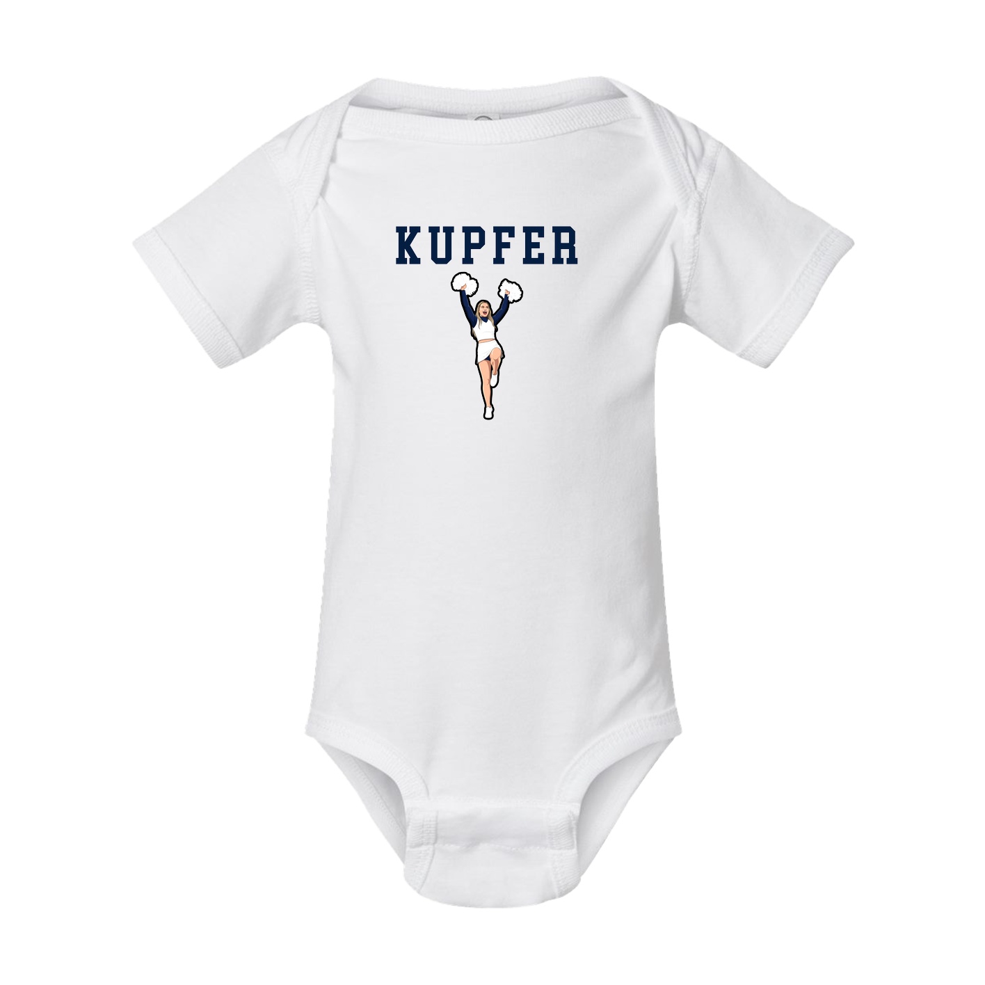 Baby Onesie — Shirsey in White