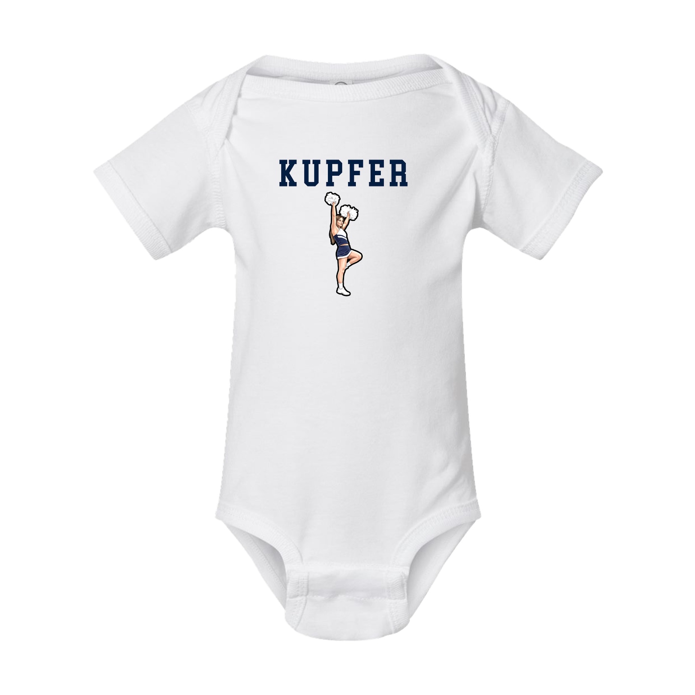 Baby Onesie — Shirsey in White