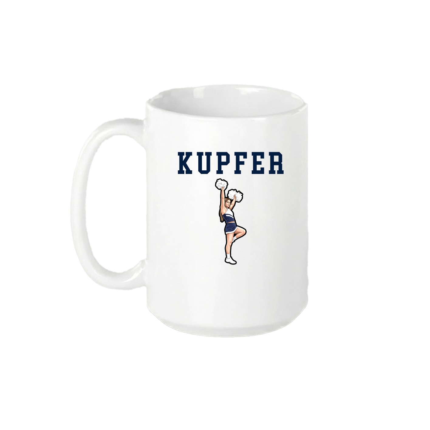 15oz Coffee Mug — Shirsey in White