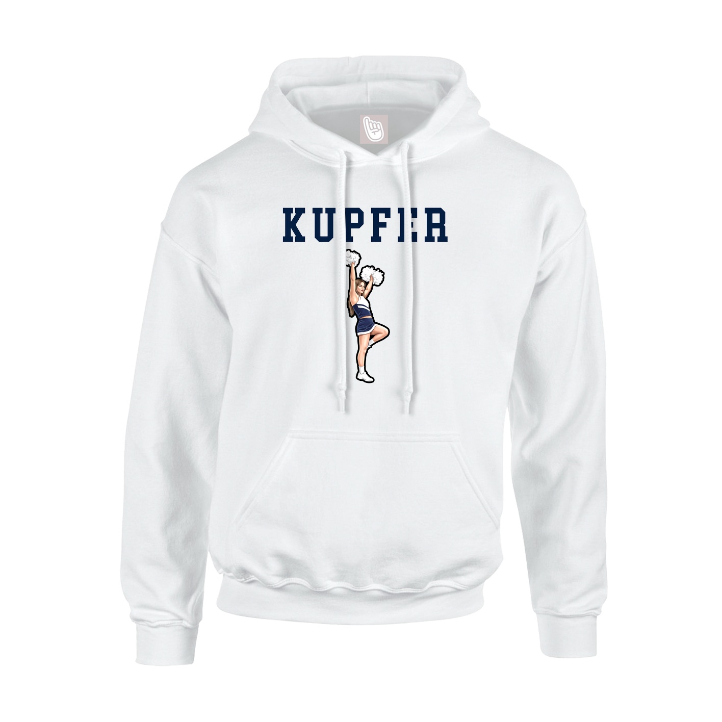 Youth Hoodie — Shirsey in White