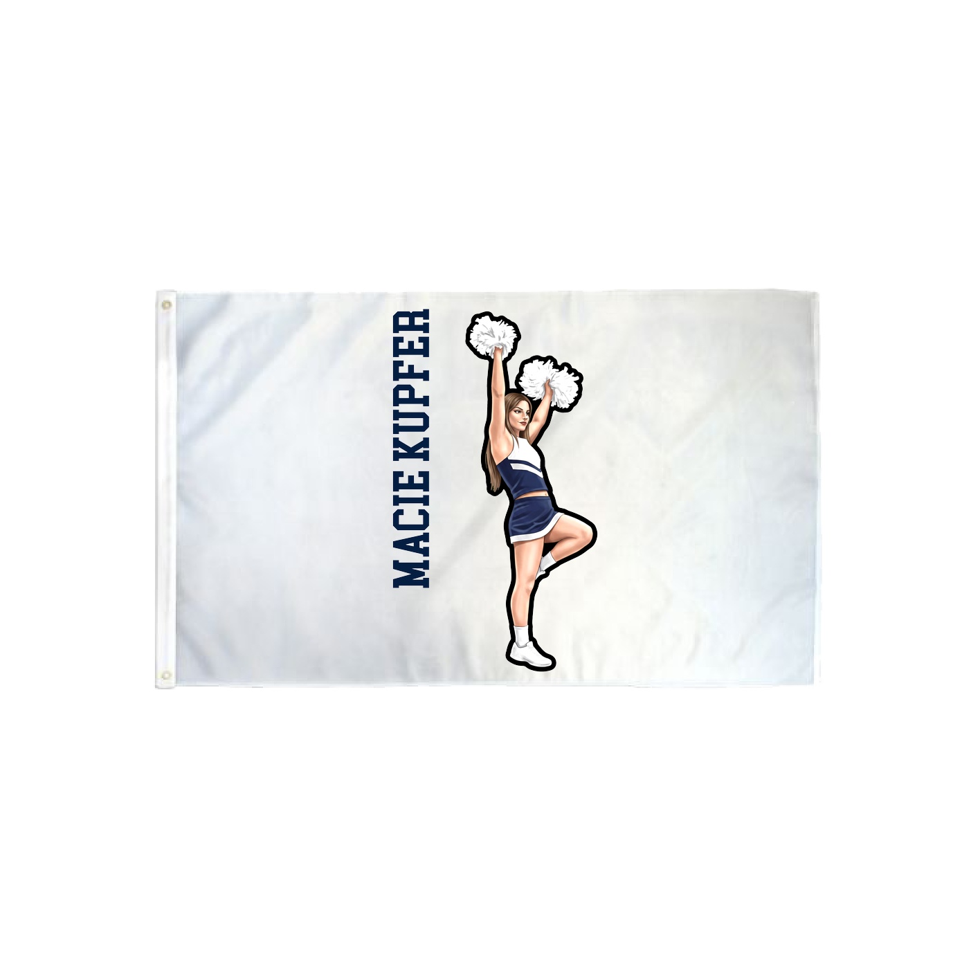 3x5 Flag — Name Vertical in Classic