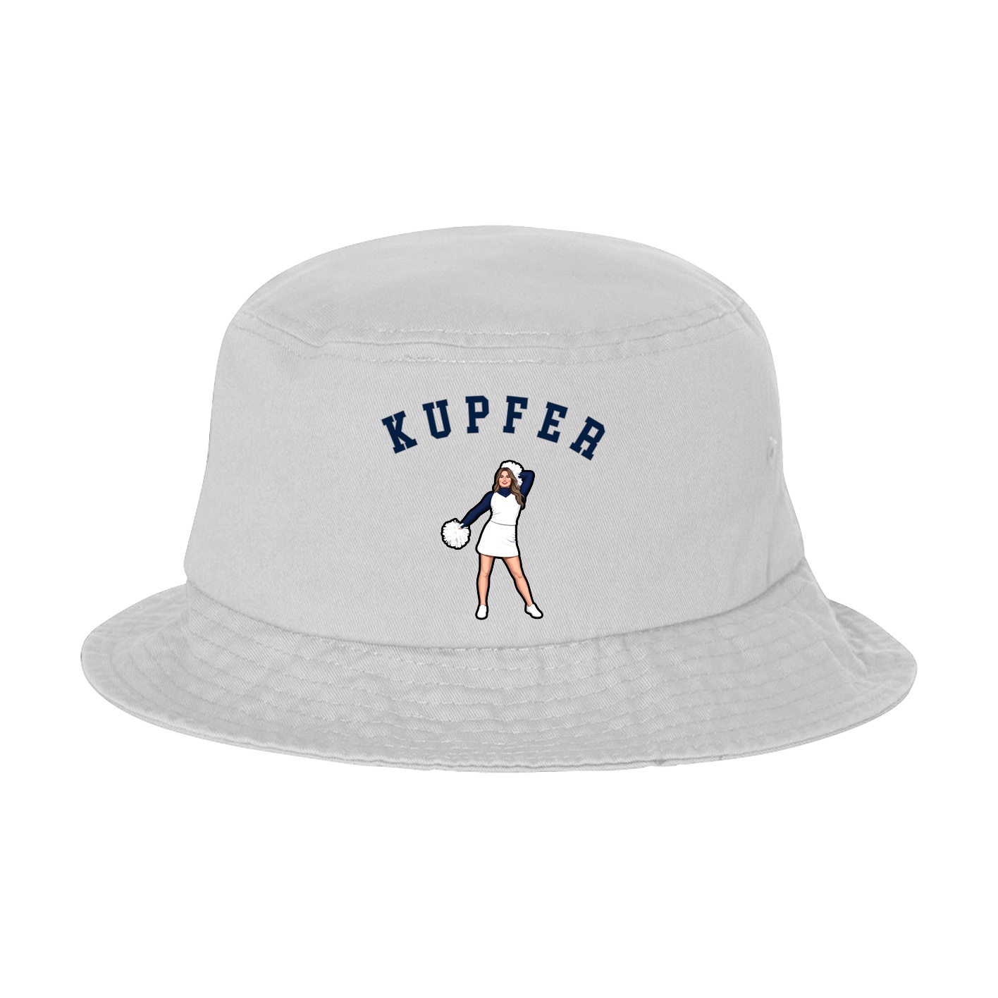 Bucket Cap — Shirsey Arch in White