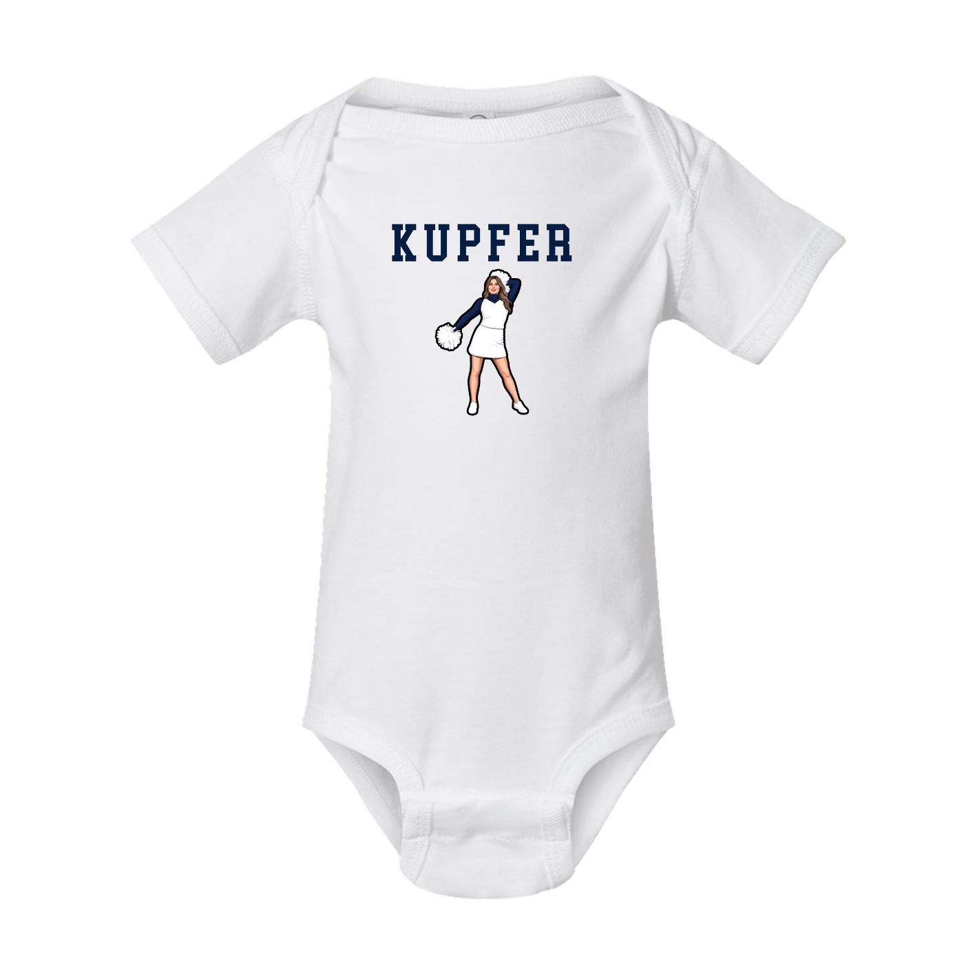 Baby Onesie — Shirsey in White